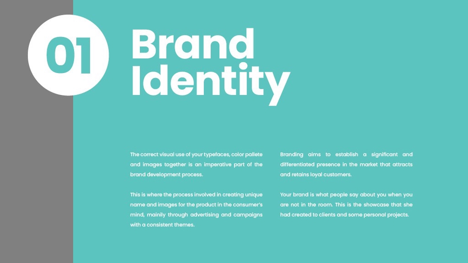 Creating story for your brand, translating into logo and presenting to the client.