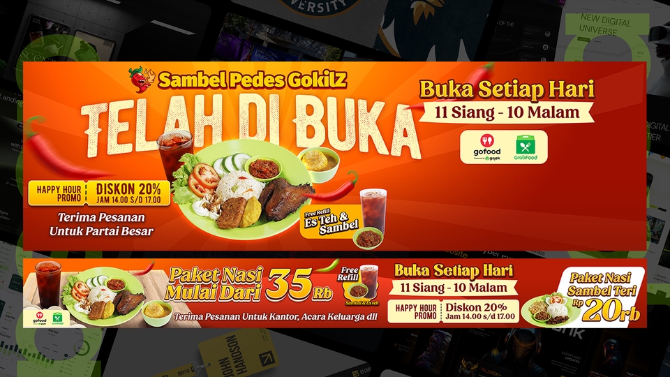 Banner Online - Jasa Desain Semua Jenis Banner Premium Bergaransi - 12