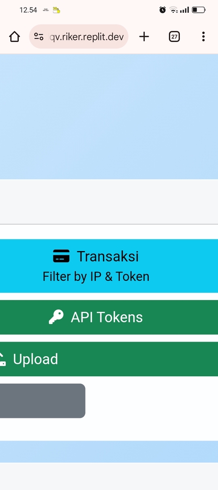 Transaksi api