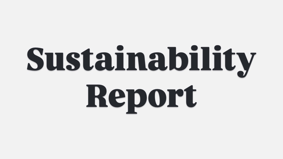 Jasa Pembuatan SOP Perusahaan / Konsultan SOP - Sustainability Report