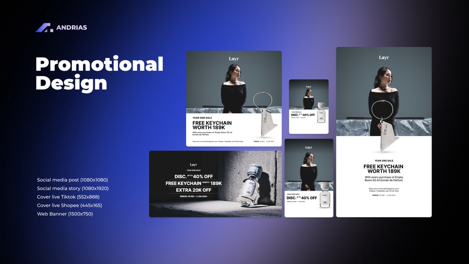 Banner Online - Jasa Desain Professional - 1 Hari Jadi.  Social media, Desain ads, Dll - 2