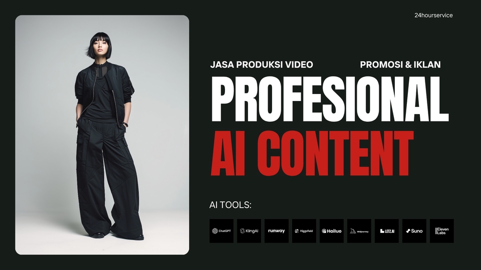 Jasa Pembuatan Video AI Kreatif dan Efisien - Jasa Produksi Konten AI | Promosi & Iklan