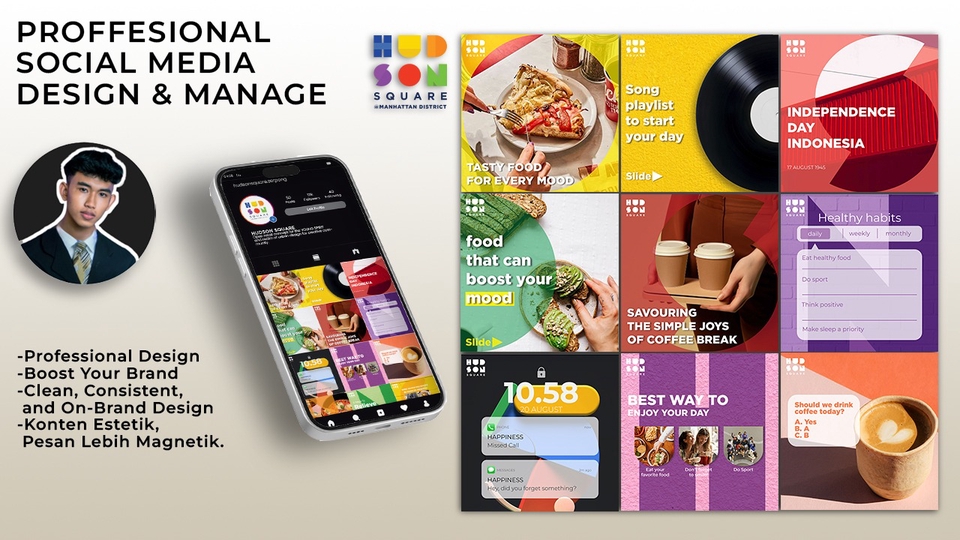 Jasa Digital Marketing / Pemasaran Online Terbaik - Profesional Jasa Design & Manage Instagram Social Media