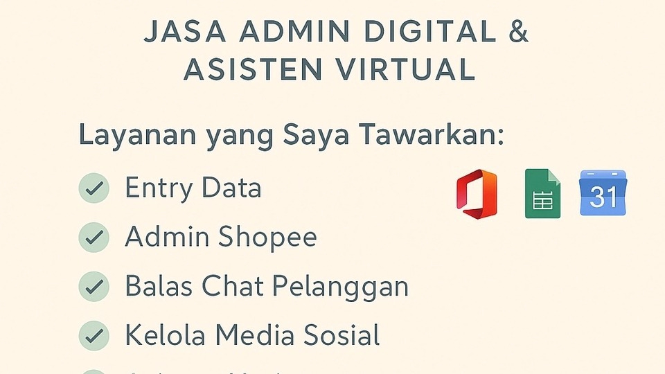 Jasa Admin Website, Media Sosial & Toko Online - Admin Online dan Virtual Asisten