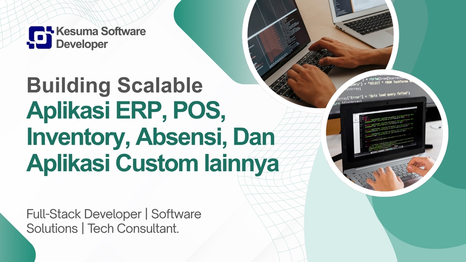 Aplikasi Desktop - Aplikasi ERP, POS, Inventory, Absensi, Dan Aplikasi Custom lainnya - 2