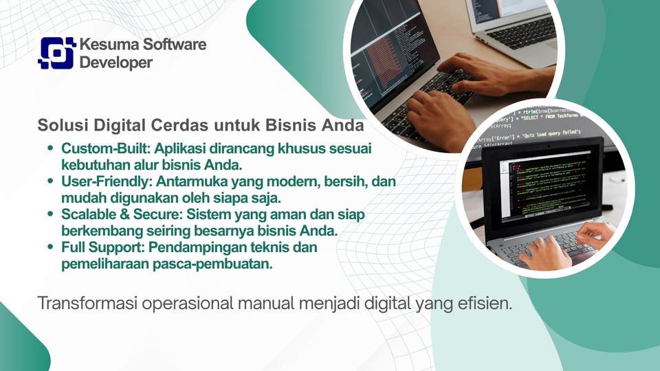 Aplikasi Desktop - Aplikasi ERP, POS, Inventory, Absensi, Dan Aplikasi Custom lainnya - 3