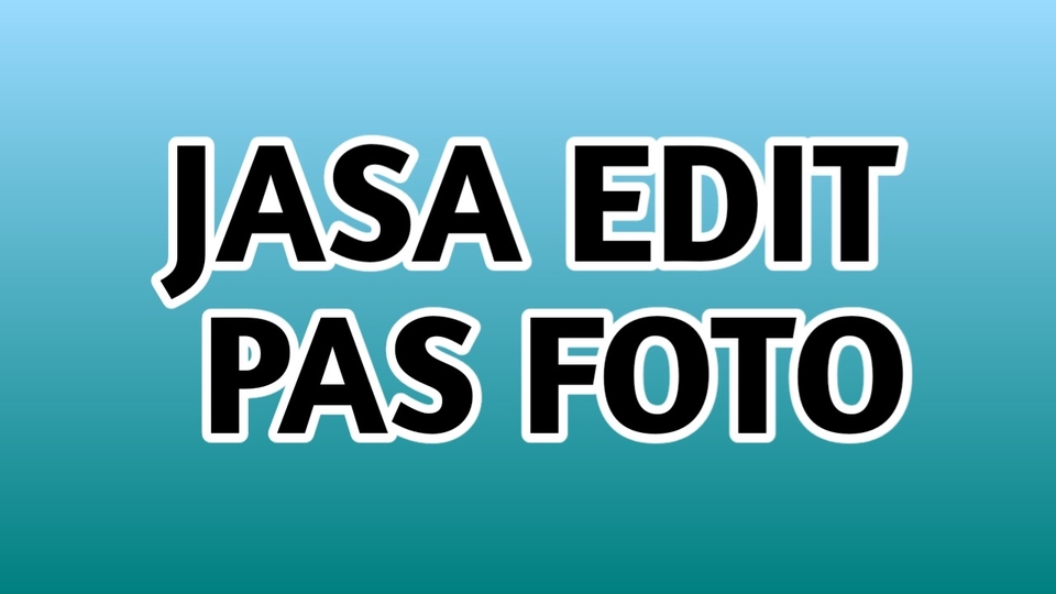 Jasa Edit pas foto, ganti background