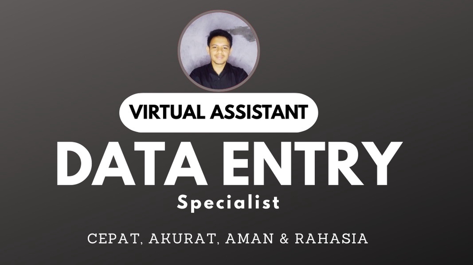 null - Virtual Assistant Data Entry Specialist ( Cepat, Akurat, Terpercaya)