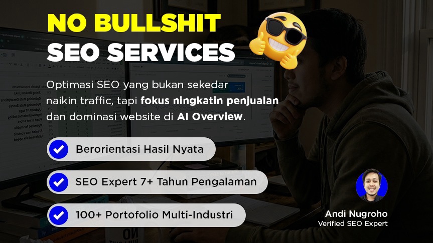 Paket Jasa SEO Website Murah, Profesional, Terbaik Bergaransi Halaman 1 Google Pengalaman 7 Tahun