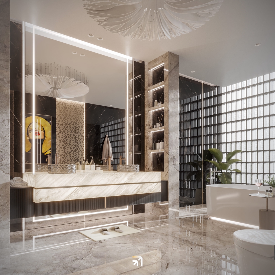 Interior - Execution-Ready Interior Design | 3D Render & Detail Drawings - 4