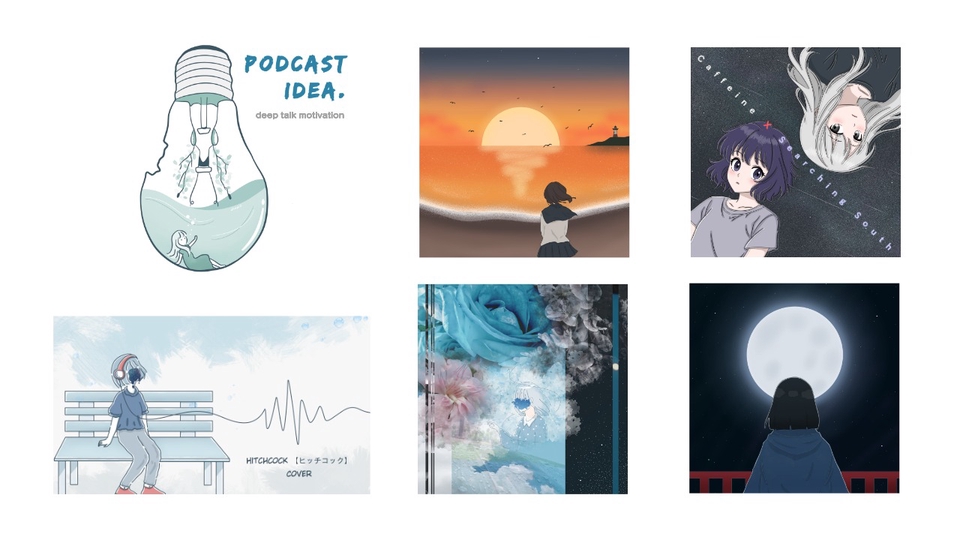 Jasa Desain Cover Album Musik Spotify maupun CD - Ilustrasi untuk Spotify, YouTube & Kaset/CD