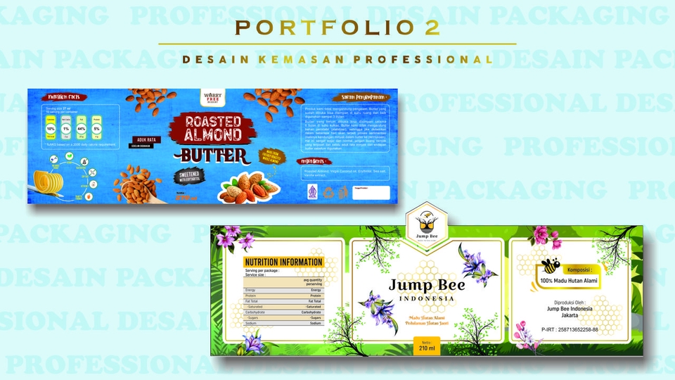 Label & Kemasan - DESAIN KEMASAN PRODUK KOMPLIT - 14