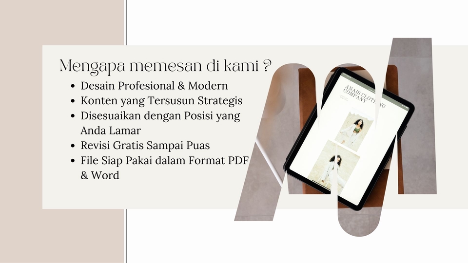 Portfolio & Resume - Pembuatan CV dan resume - 6