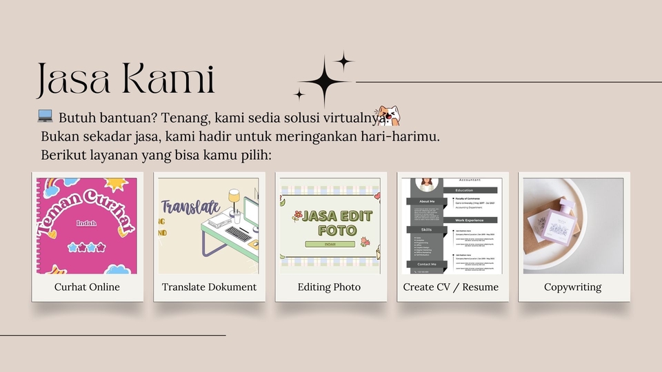 Portfolio & Resume - Pembuatan CV dan resume - 7
