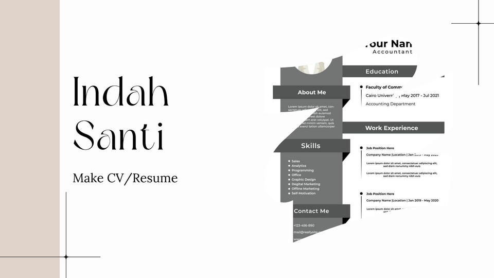Portfolio & Resume - Pembuatan CV dan resume - 2
