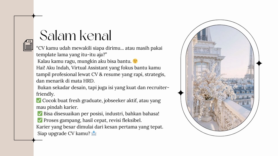 Portfolio & Resume - Pembuatan CV dan resume - 3