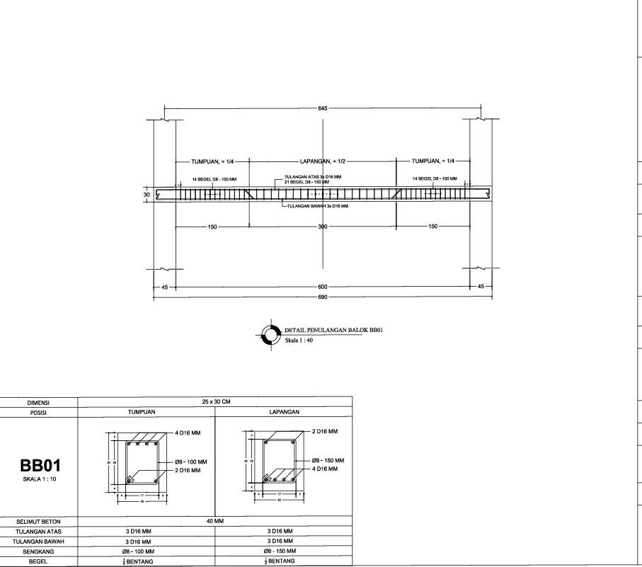 CAD Drawing - JASA DESAIN STRUKTUR AUTOCAD 1-3 HARI JADI (MURAH, CEPAT, DAN TERPERCAYA) - 6