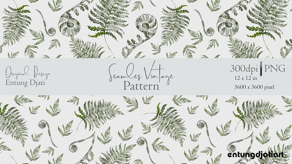 Desain Kaos & Motif - Desain Pattern / Batik Textile Fabric - 2