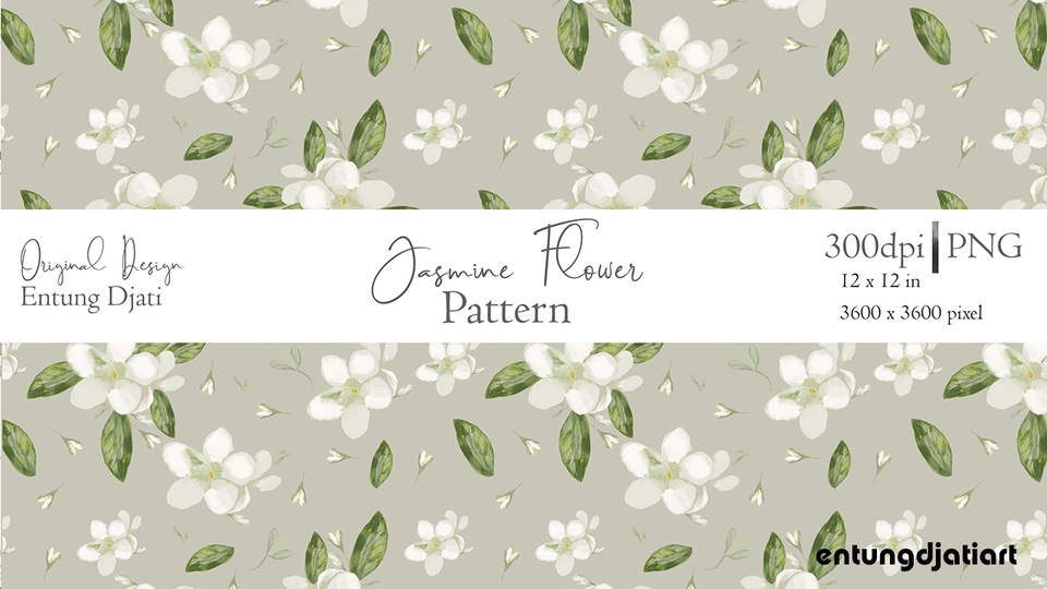 Desain Kaos & Motif - Desain Pattern / Batik Textile Fabric - 5