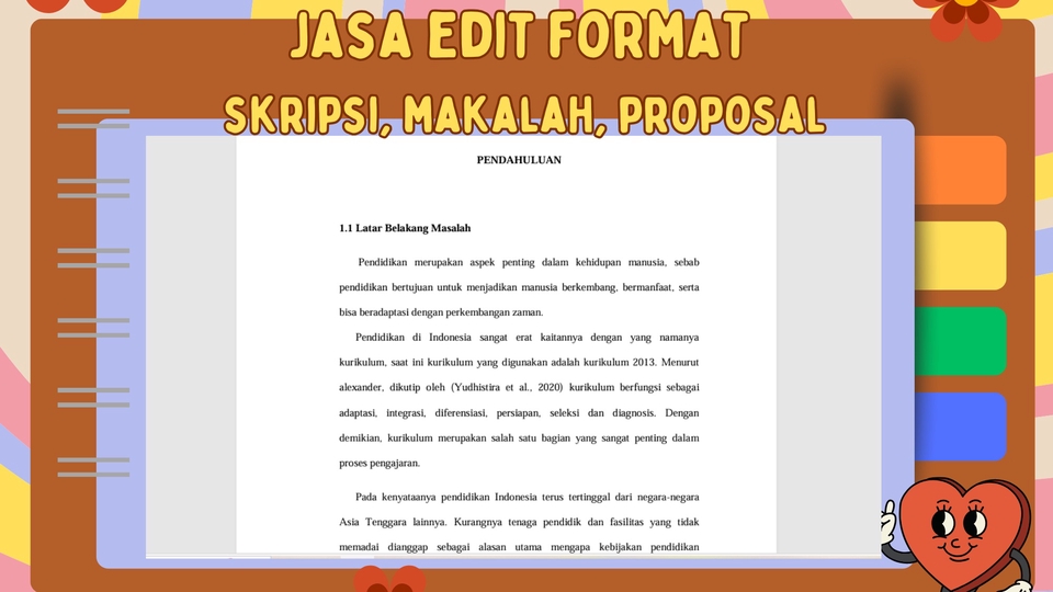 Jasa Edit Dokumen PDF, Konversi PDF ke Word / Excel - JASA EDIT FORMAT SKRIPSI, MAKALAH DAN PROPOSAL