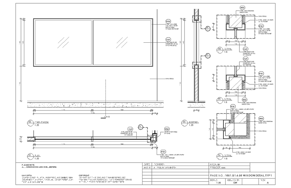 CAD Drawing - JASA PEMBUATAN GAMBAR KERJA FURNITURE & INTERIOR MENGGUNAKAN AUTOCAD - 7