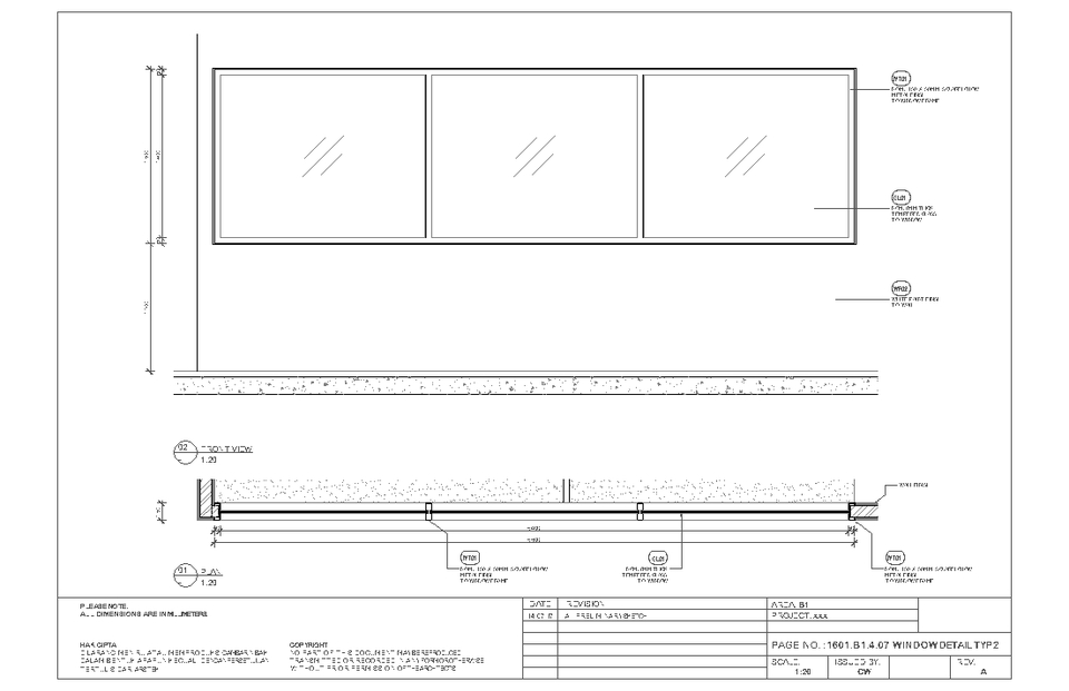CAD Drawing - JASA PEMBUATAN GAMBAR KERJA FURNITURE & INTERIOR MENGGUNAKAN AUTOCAD - 8