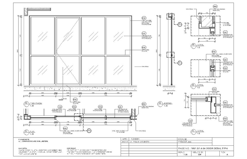 CAD Drawing - JASA PEMBUATAN GAMBAR KERJA FURNITURE & INTERIOR MENGGUNAKAN AUTOCAD - 5