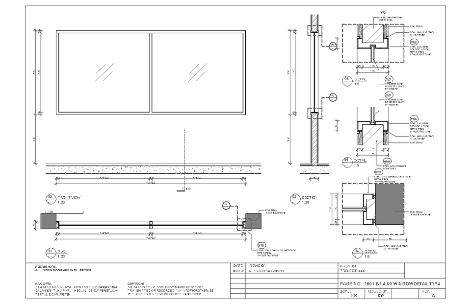 CAD Drawing - JASA PEMBUATAN GAMBAR KERJA FURNITURE & INTERIOR MENGGUNAKAN AUTOCAD - 10