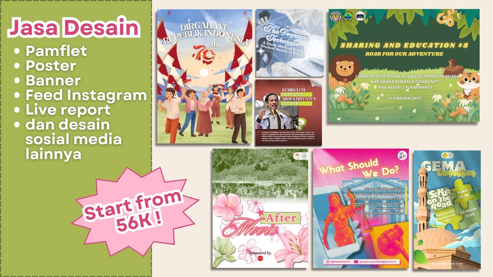 null - Jasa Desain Media Sosial Poster, Pamflet, Banner 