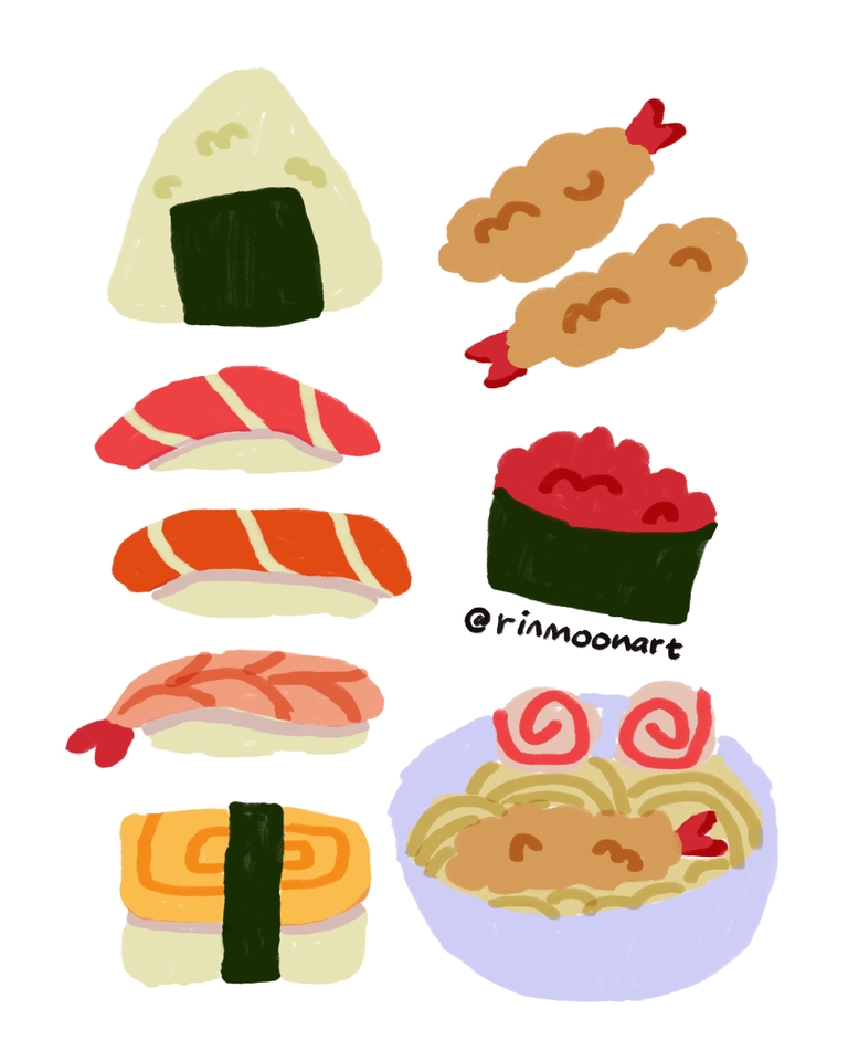 Ilustrasi makanan