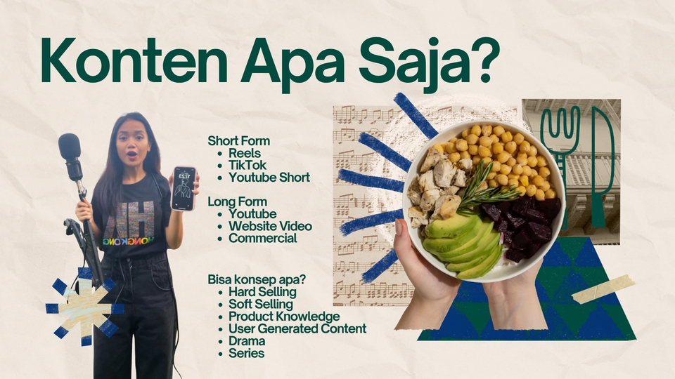 Content Creator - Konten Video | Content Creation | Bikin Konten buat Reels, TikTok, Youtube Shorts - 3