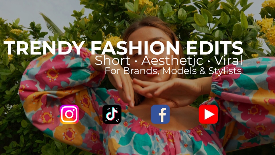 Jasa Editing Video Online Berkualitas & Profesional - Edit video fashion untuk kebutuhan brand, model atau stylist untuk kebutuhan social media