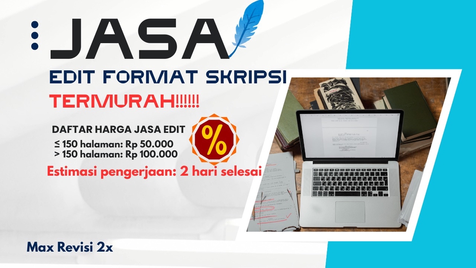 Jasa Edit Dokumen PDF, Konversi PDF ke Word / Excel - Edit Format Skripsi Termurah!!