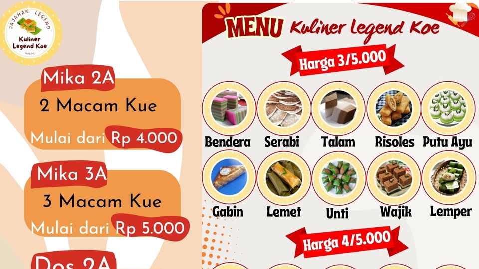 Jasa Lainnya di Desain Grafik - Design Unik Logo/Menu/Baner