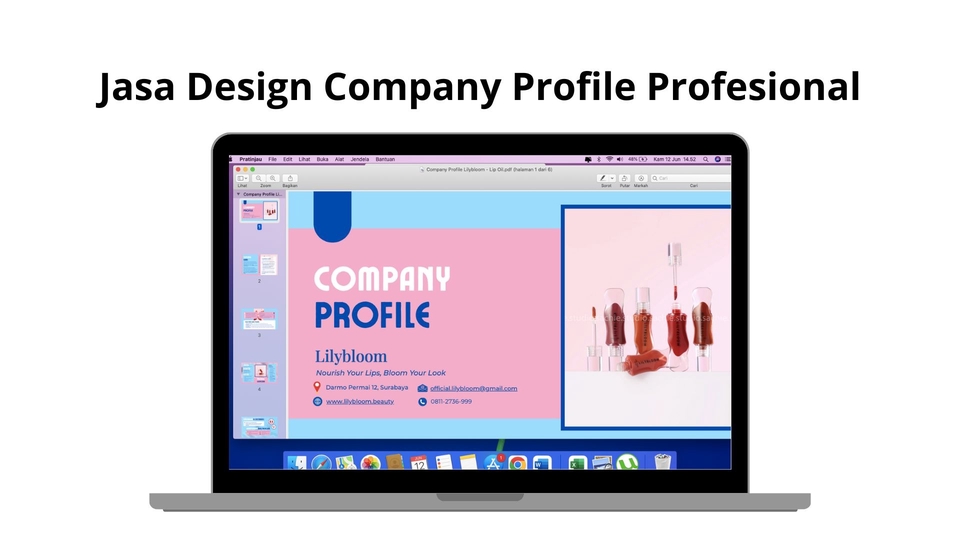 Jasa Desain Corporate Identity / Brand Identity - Jasa Design Company Profile Perusahaan Pengerjaan Cepat dan Murah