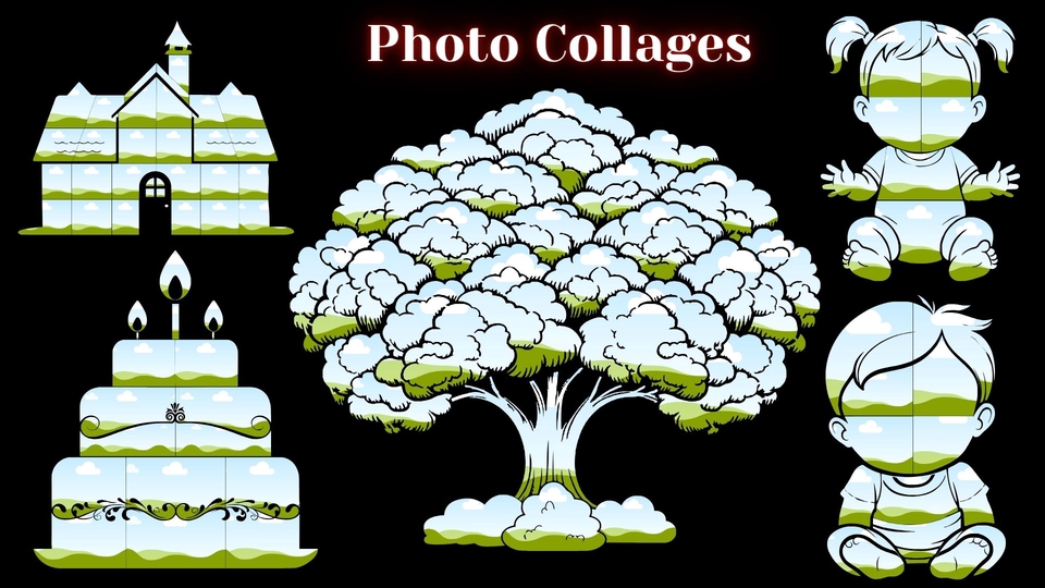 Edit Gambar & Photoshop - Canva Frame Photo Collages - 3