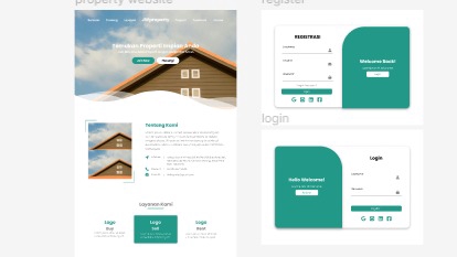 pembuatan design website.