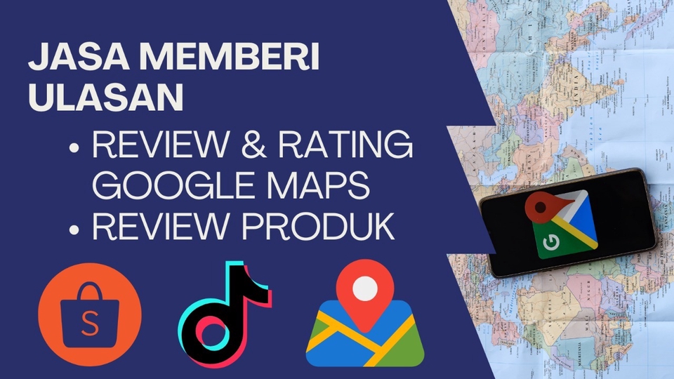 Jasa Pembuatan Google Maps Lokasi Bisnis Anda - MEMBERI ULASAN