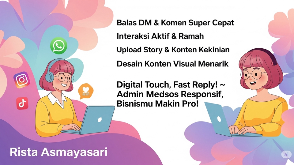 Jasa Admin Online Shop Shopee, Tokopedia, Lazada dan Lainnya - Admin Sosial Media