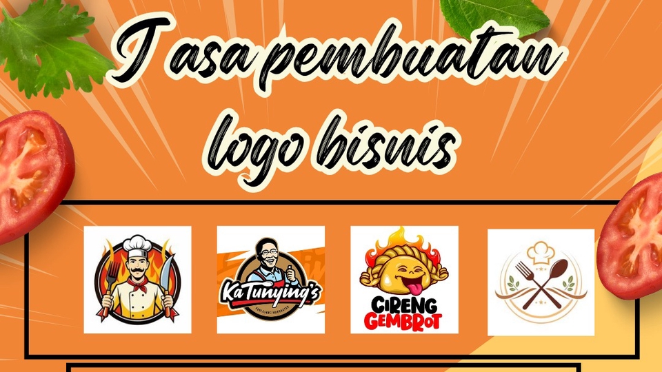 Jasa Desain Logo Cafe, Restoran, Rumah Makan - TERIMA Jasa pembuatan logo & stiker