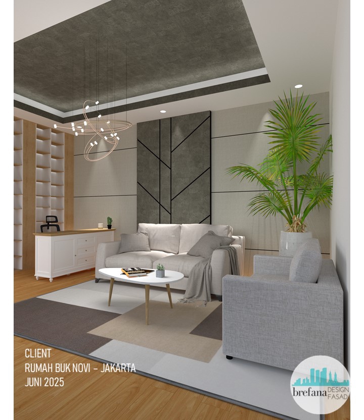 3D & Perspektif - Desain Rumah Interior dan Eksterior Minimalis dan Modern - 13