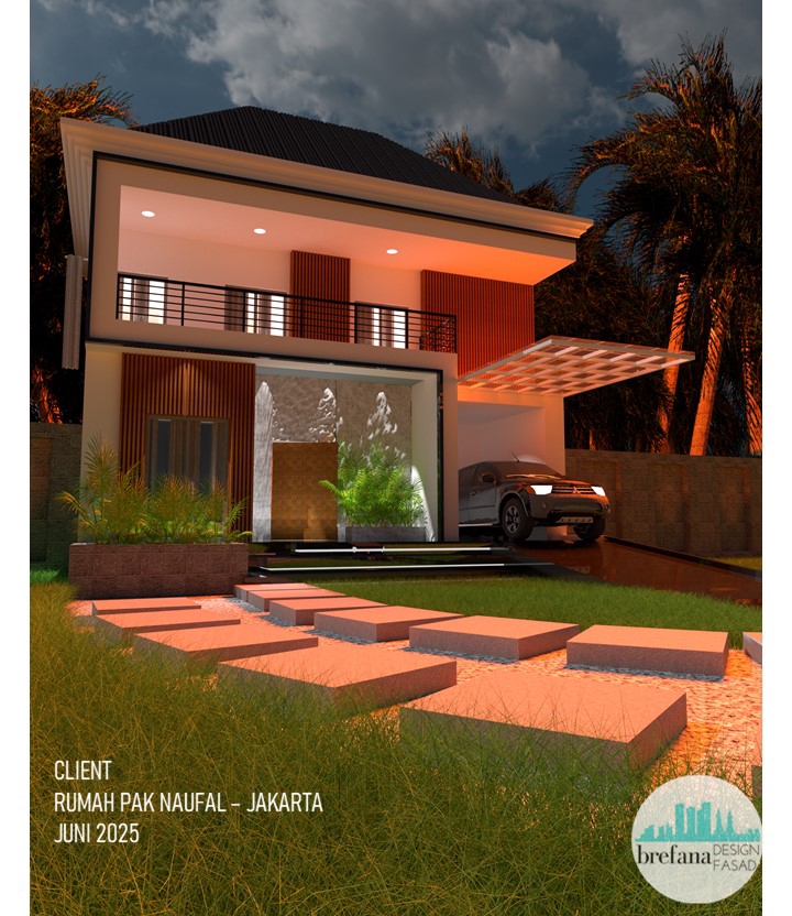 3D & Perspektif - Desain Rumah Interior dan Eksterior Minimalis dan Modern - 12
