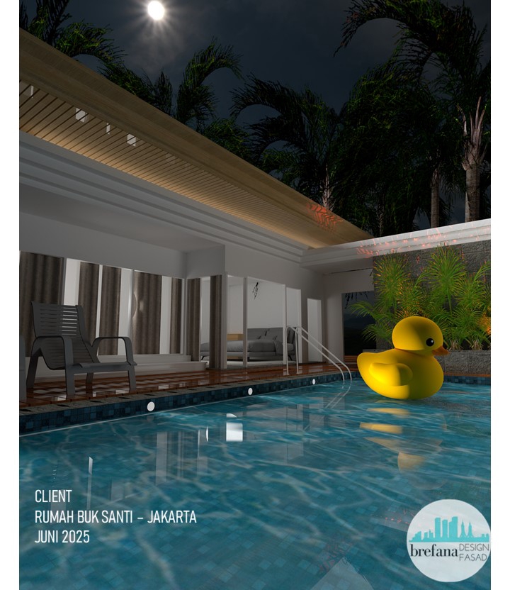 3D & Perspektif - Desain Rumah Interior dan Eksterior Minimalis dan Modern - 11