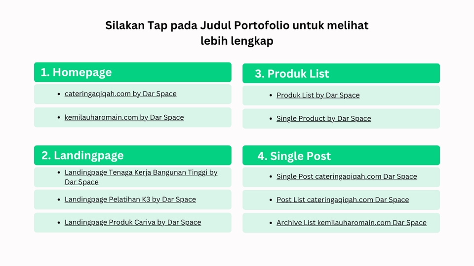 Desain Web - Jasa Pembuatan Desain Website / Landingpage - 6