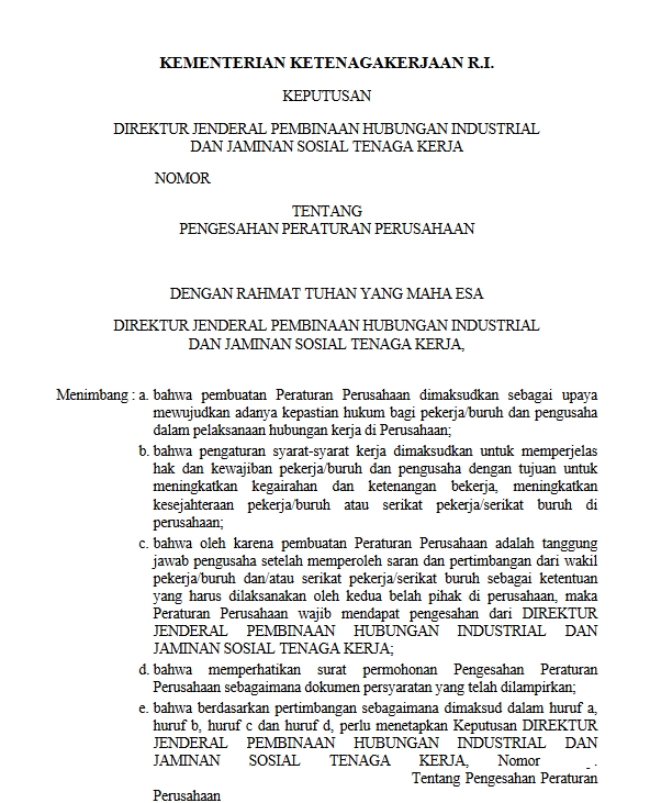 Sumber Daya Manusia - Konsultasi HR, regulasi tenaga kerja, legal drafting, TKA - 7