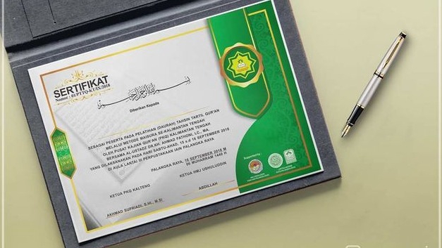 Jasa Desain Sertifikat dan Piagam Penghargaan - Jasa Desain Sertifikat Custom untuk Kebutuhan Bisnis atau Edukasi