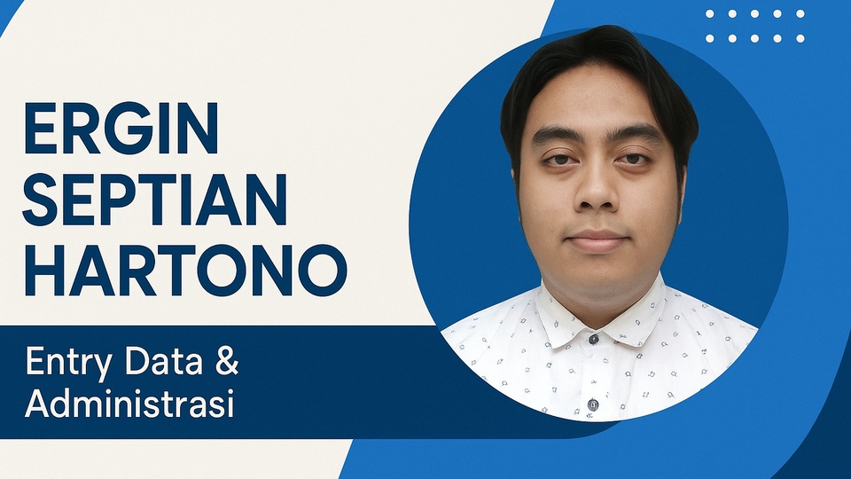 Freelance Data Entry serta administrasi