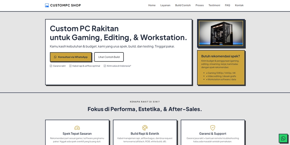 Web Development - Jasa Pembuatan Landing Page Professional - 3