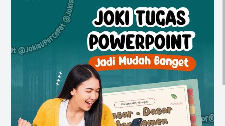 Jasa Pembuatan Presentasi / Desain PowerPoint - layanan joki ppt