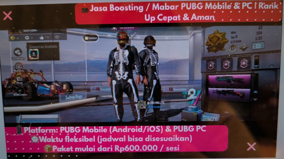 Jasa Joki PUBG Terpercaya - Joki PUBG Mobile Rank & Mission (Aman, Cepat, dan Terpercaya)